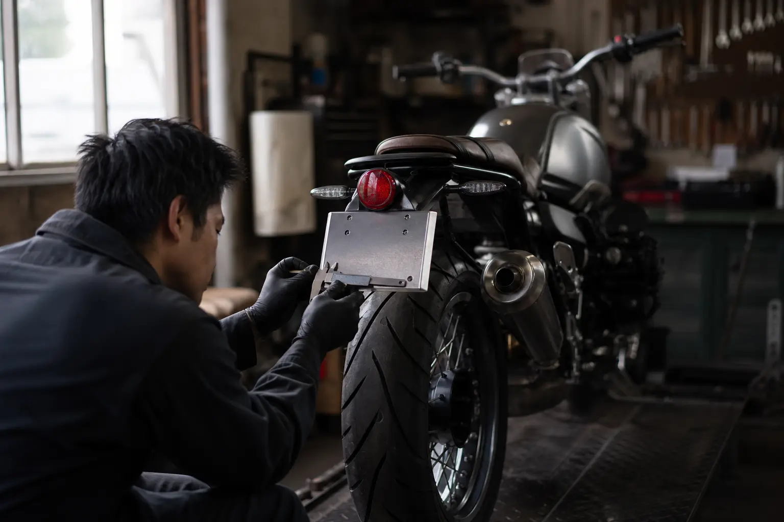 Comment choisir la bonne plaque d’immatriculation pour sa moto ?