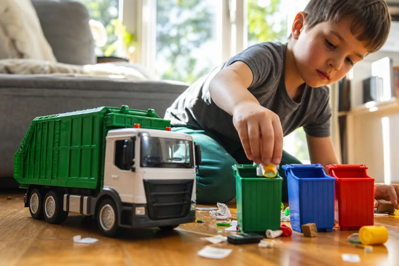 Pourquoi le camion poubelle Playmobil est-il un jouet idéal pour les petits passionnés de recyclage ?