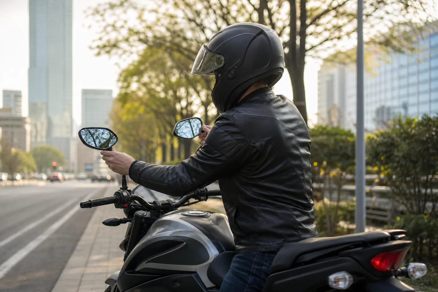 Quelle est l’importance du rétroviseur pour la sécurité à moto ?