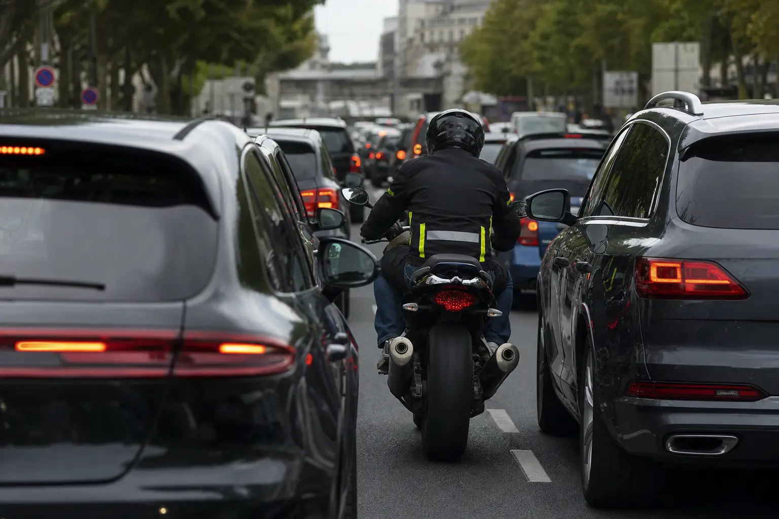 Comment interfiler en moto en toute sécurité ?