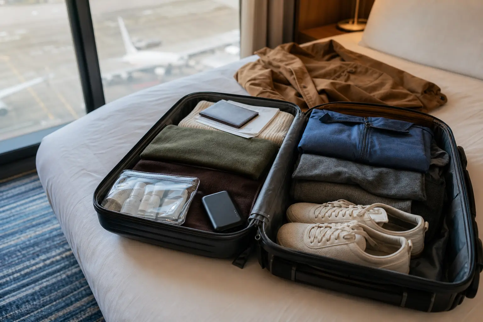 Que mettre dans sa valise pour un voyage en avion ? La liste utile, sans superflu
