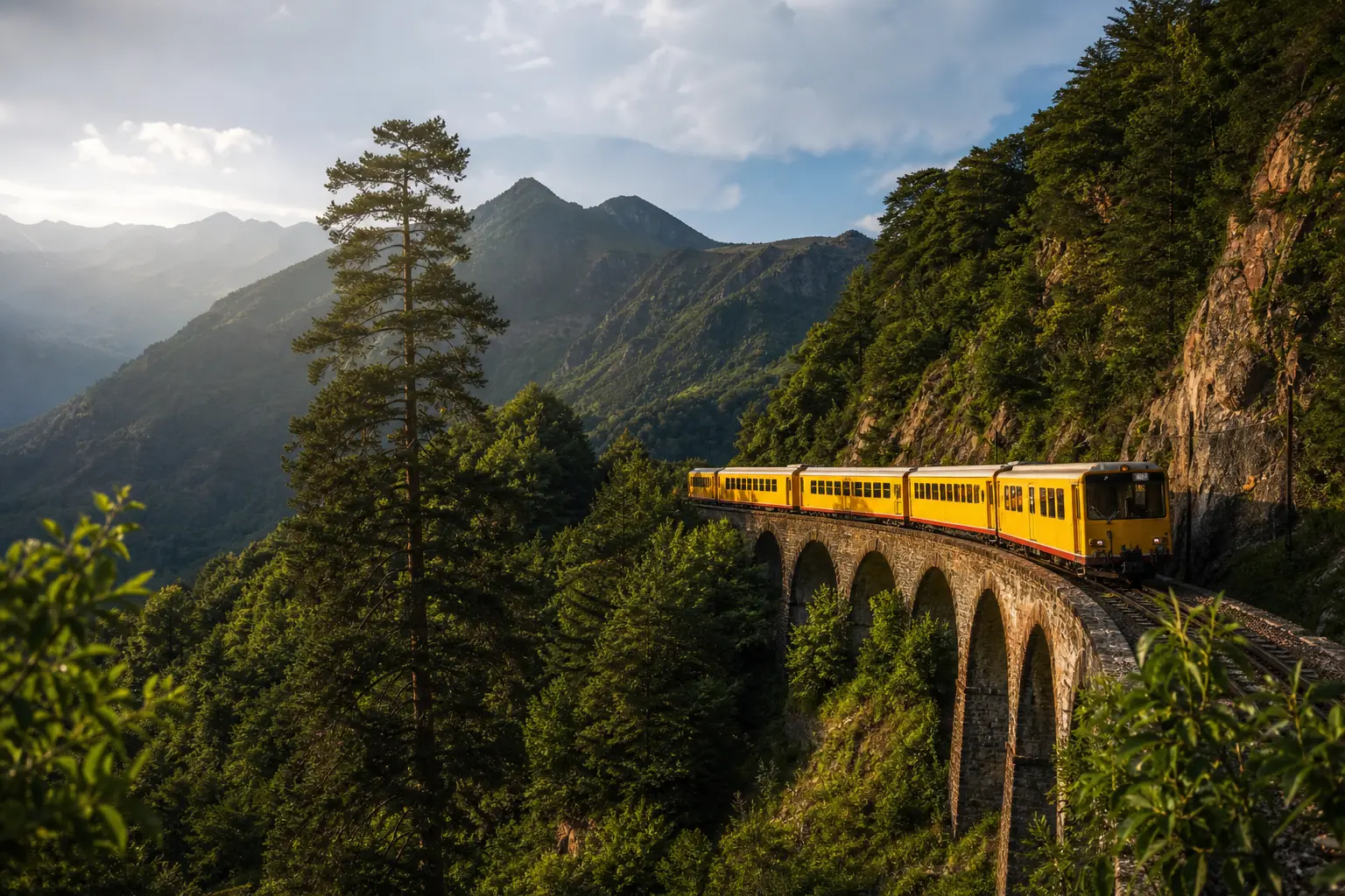 Le Train Jaune : un trésor ferroviaire des Pyrénées ?