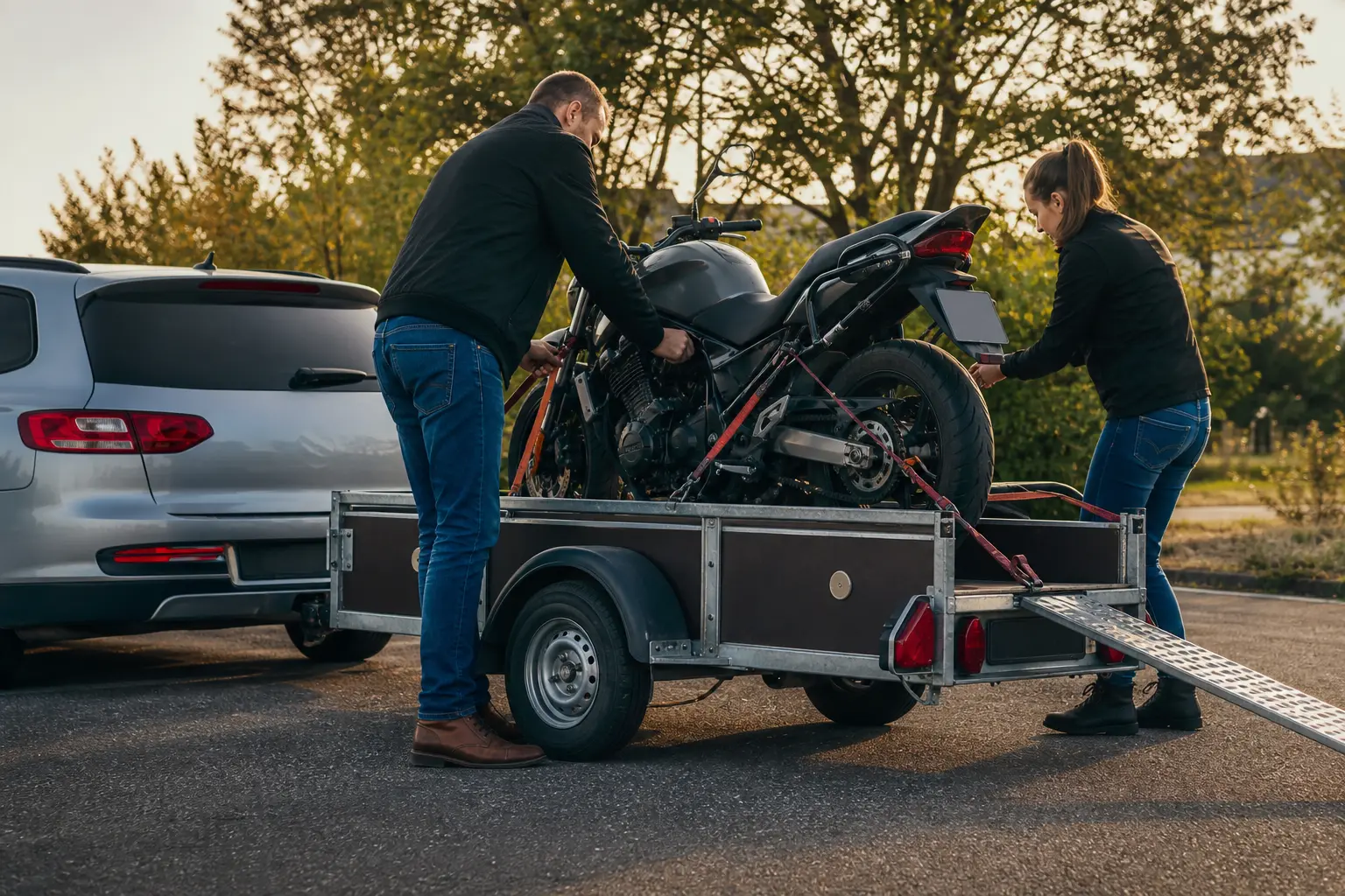 Comment transporter sa moto en toute sécurité : méthodes, fixations et erreurs à éviter