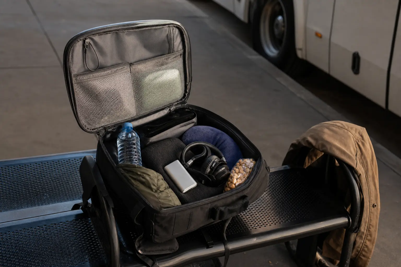 Que mettre dans son sac à dos pour un voyage en bus ? La liste utile, sans superflu