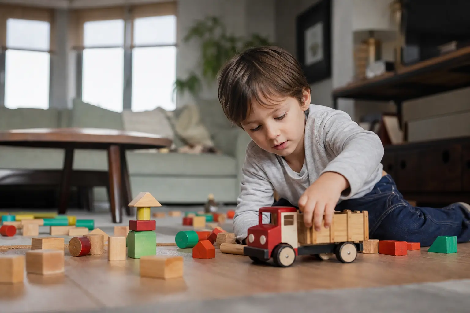 Quels sont les avantages du camion jouet pour le développement de l’enfant ?