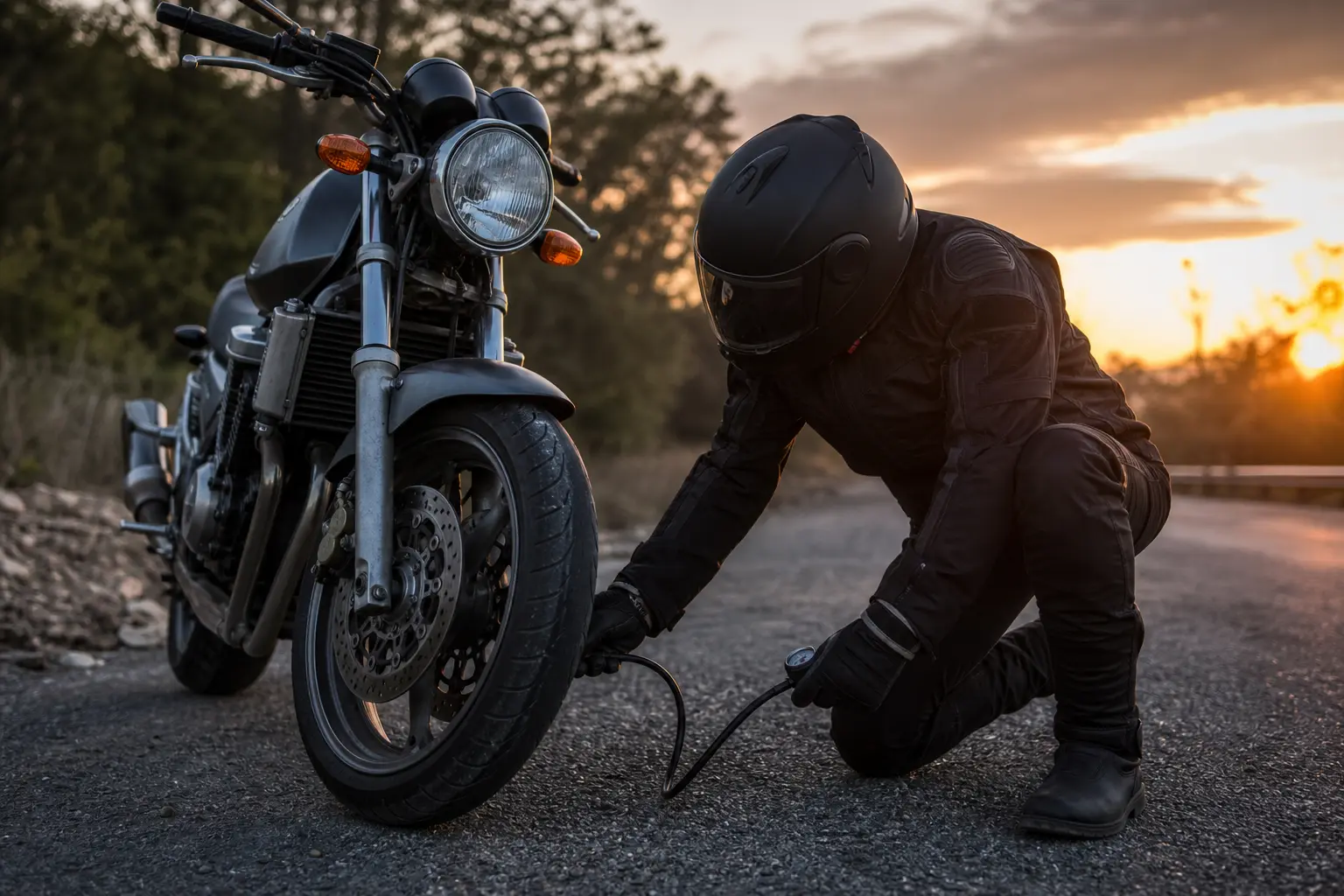 Quelle est la pression idéale des pneus pour une moto ?