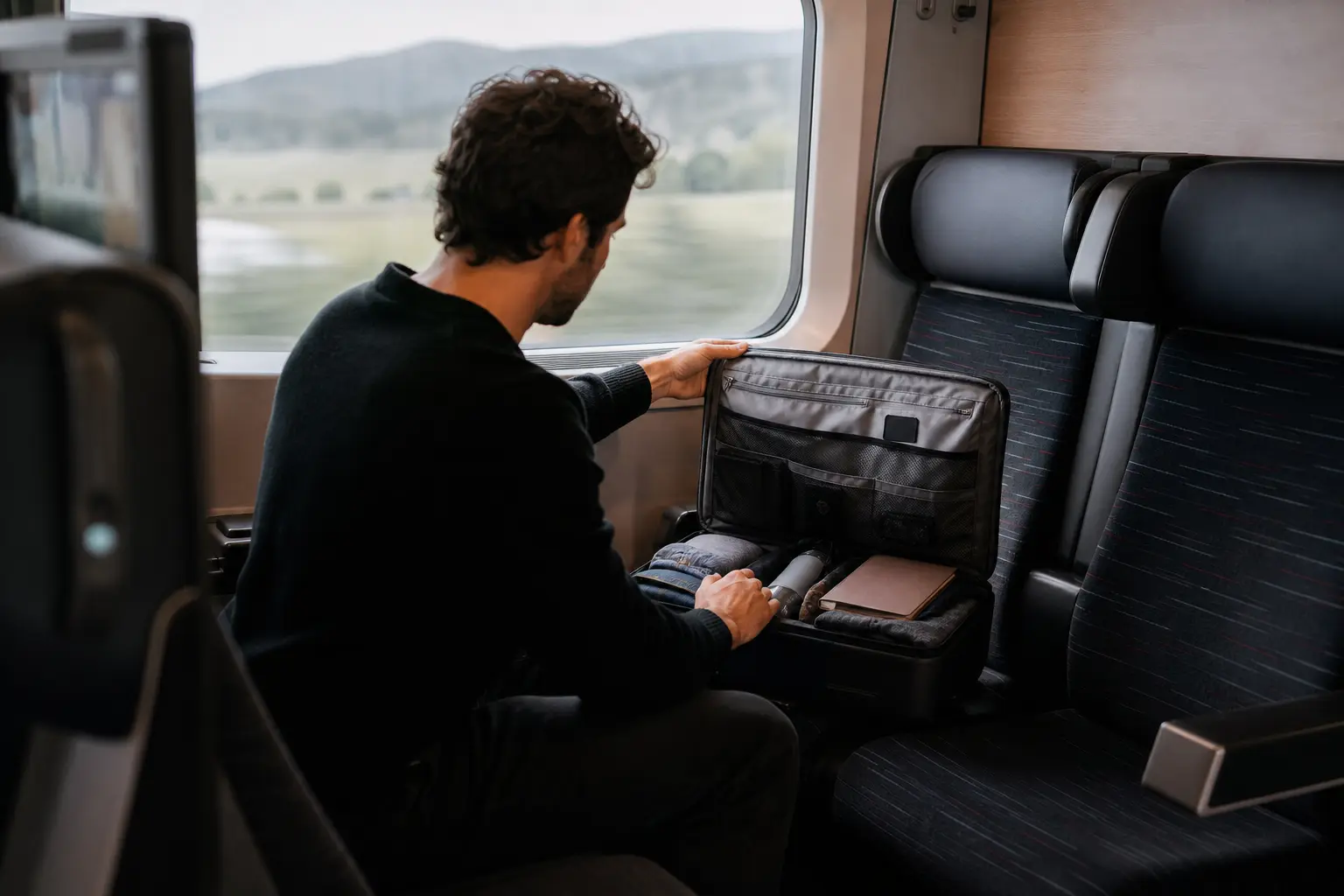 Que mettre dans sa valise pour un voyage en train ? La checklist utile et sans superflu