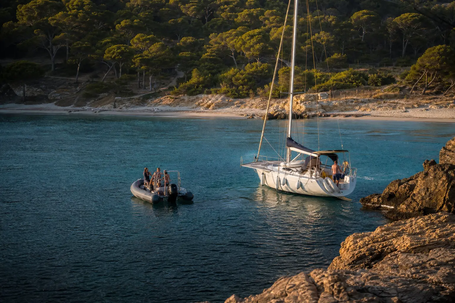 Que voir en bateau à Porquerolles ? Les plus beaux mouillages, plages et sites à ne pas manquer