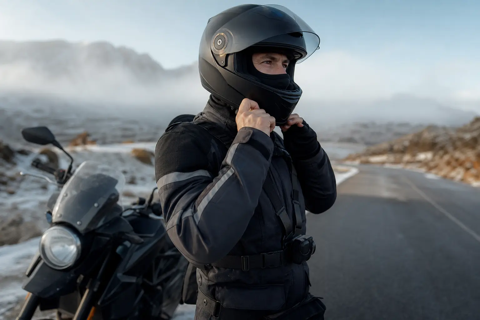Pourquoi porter une cagoule à moto : confort, hygiène et protection sous le casque