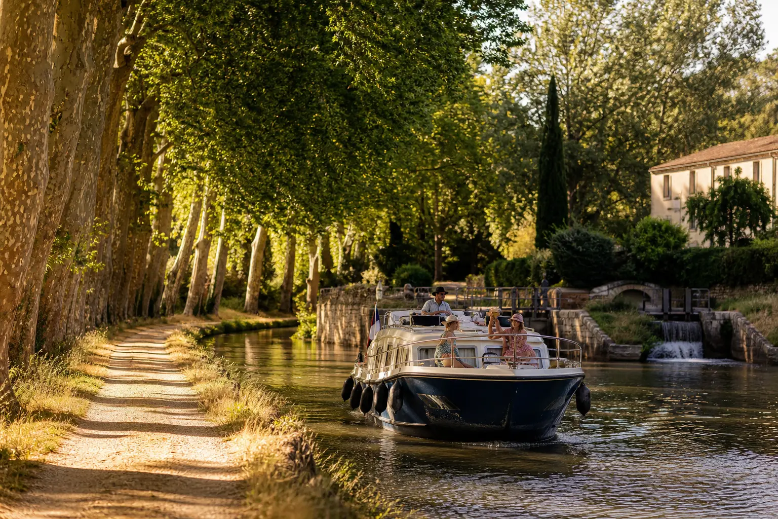 Pourquoi opter pour la location de bateau sur le canal du Midi ?