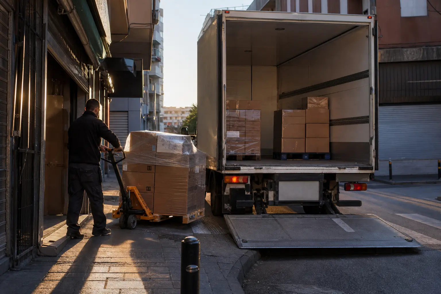 Quels sont les avantages du camion hayon pour les livraisons ?