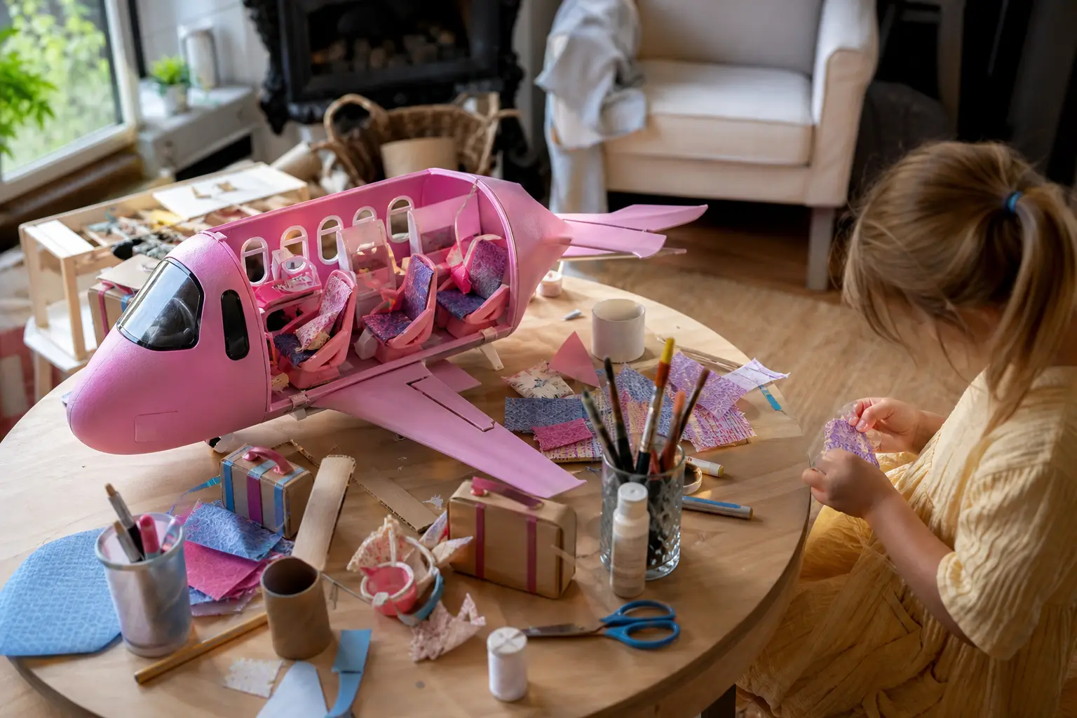 Comment transformer un avion de Barbie en jouet sur mesure ?