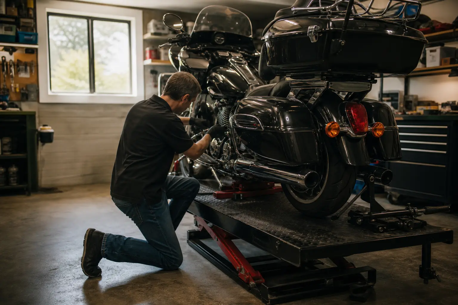 Le pont moto est-il vraiment indispensable pour entretenir sa deux-roues ?