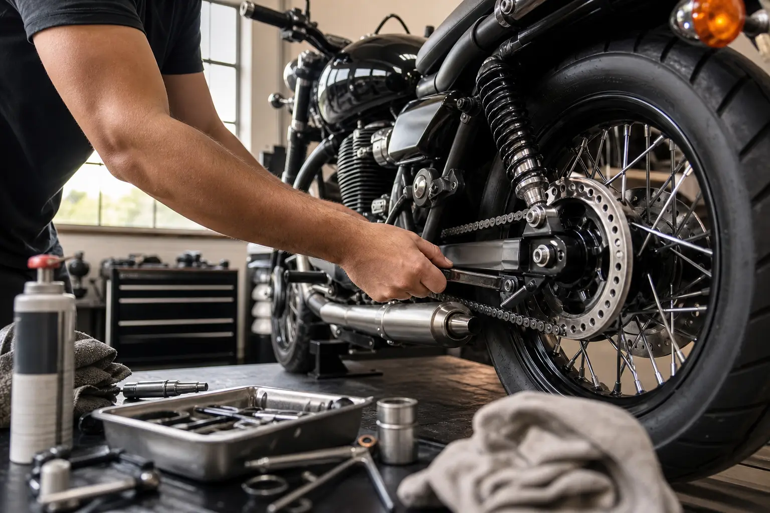 Comment entretenir et réparer sa moto : les bons gestes, les contrôles utiles et ce qu’il vaut mieux confier à un pro