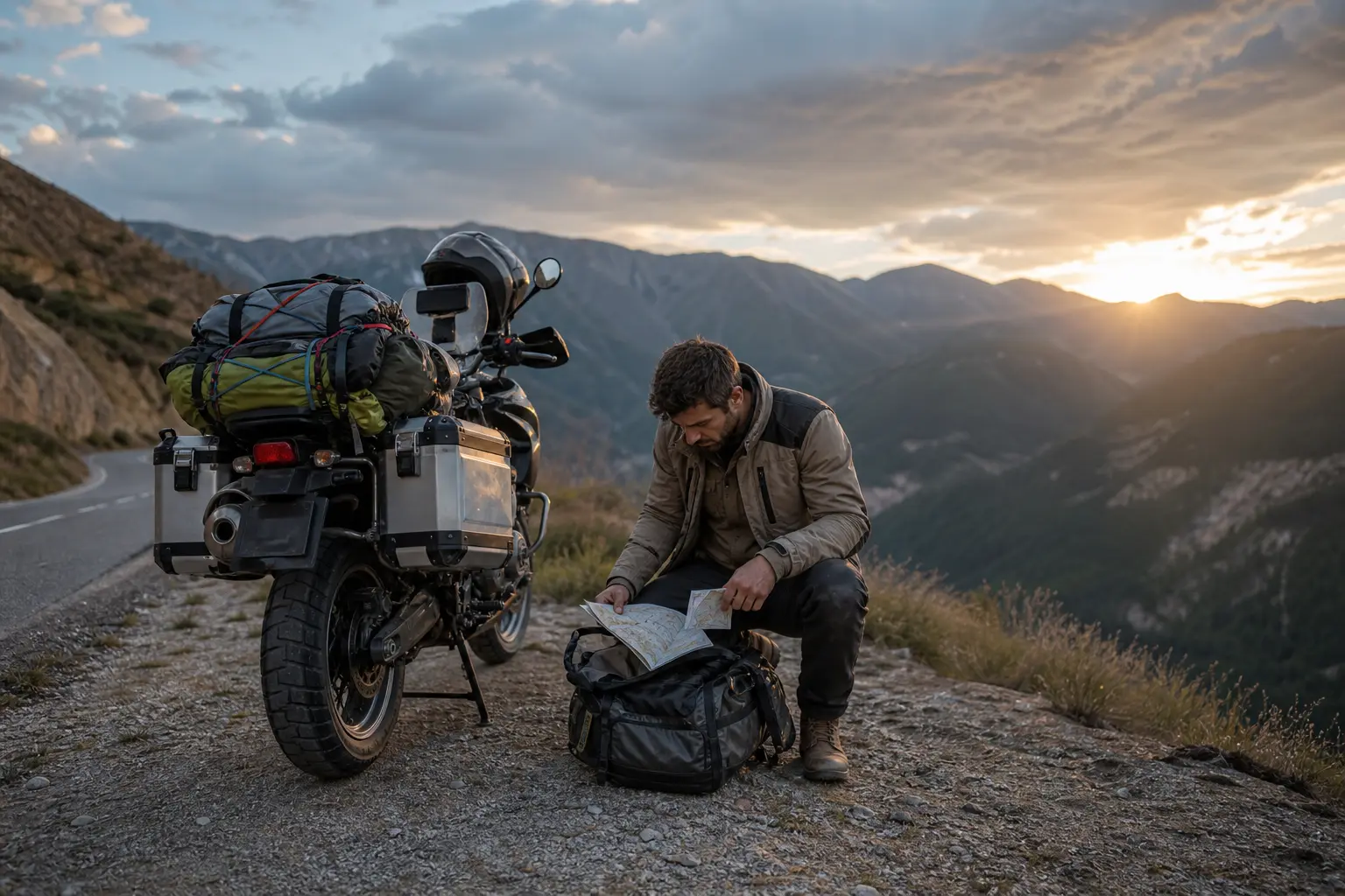Comment voyager avec sa moto : préparer la machine, le trajet et le pilote
