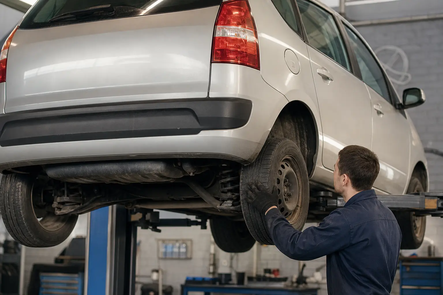 Pourquoi le train arrière de la Peugeot 206 est-il si particulier ?