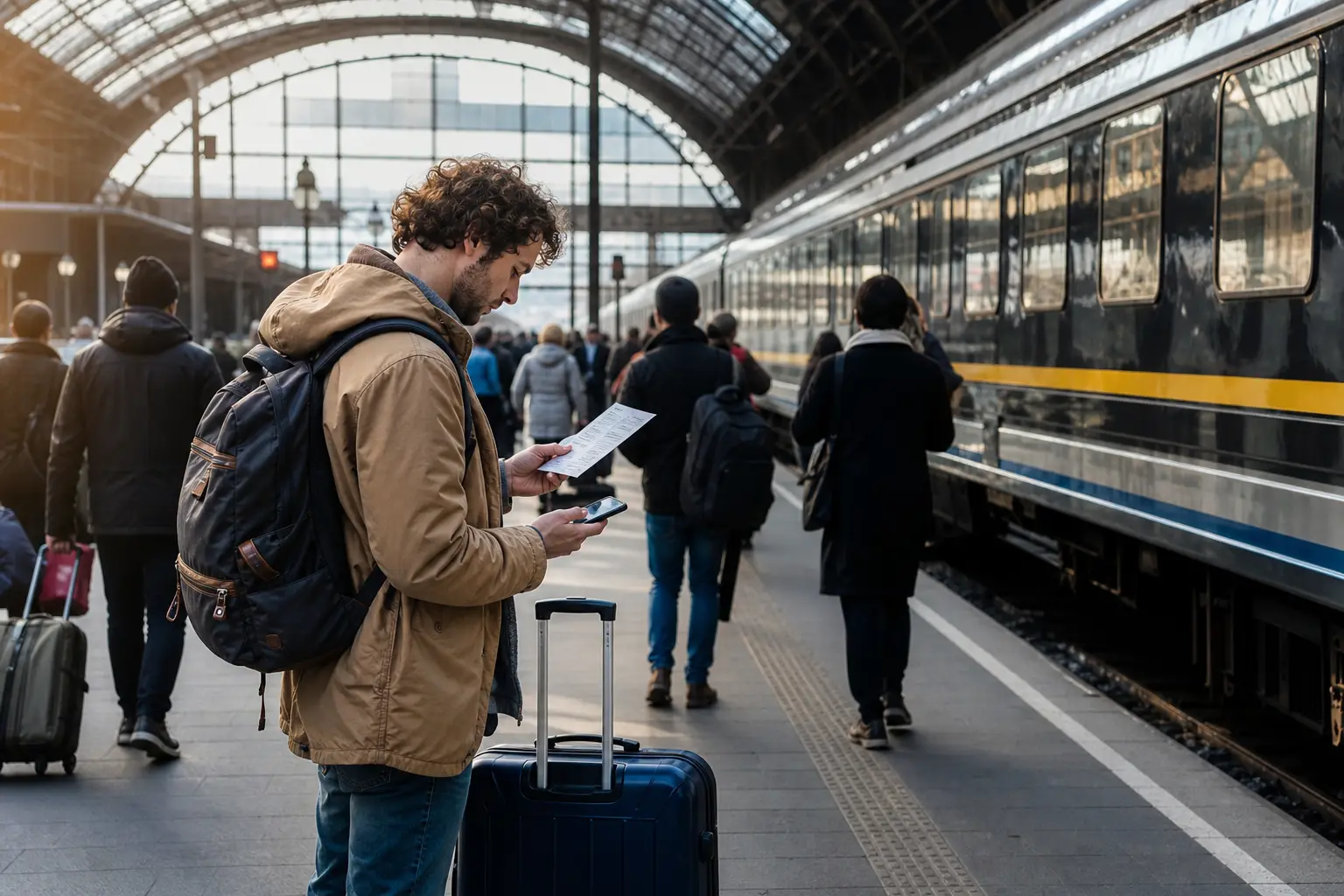 Comment prendre le train à l’étranger : préparer son trajet, réserver et voyager sans stress