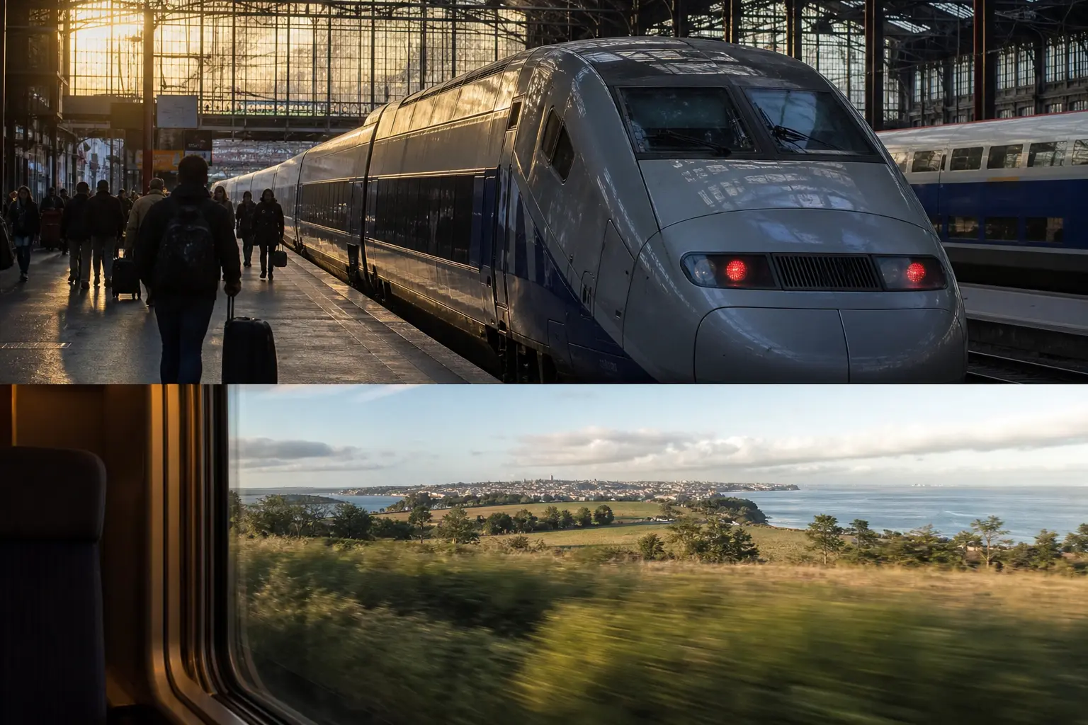 Pourquoi aller de Paris à Brest en train ? Le choix le plus simple, le plus lisible et souvent le plus malin