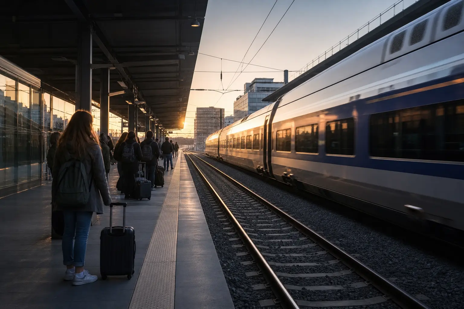 Quel est le meilleur moyen de voyager de Lyon à Paris en train ?