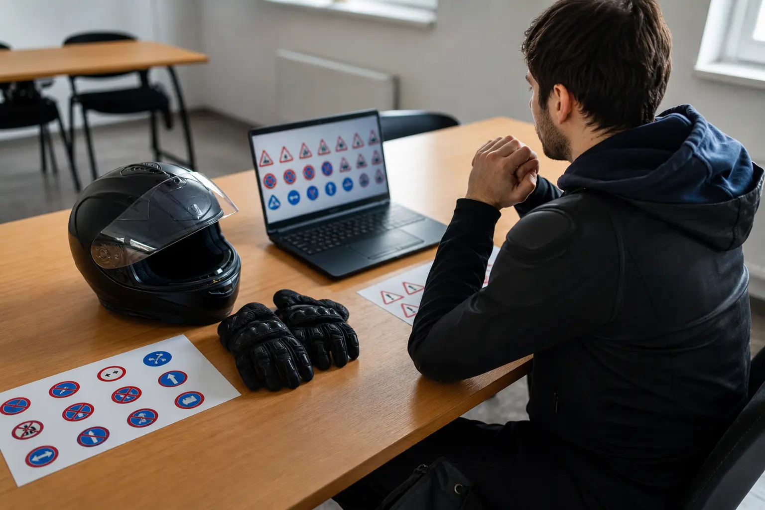 Comment apprendre le code de la route moto efficacement ?