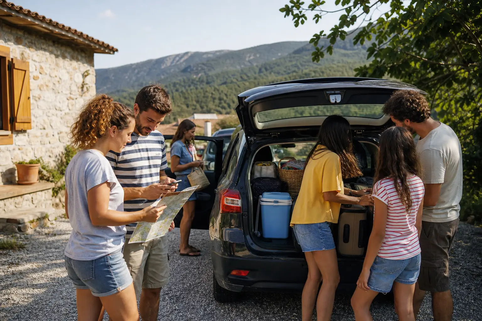Comment utiliser sa voiture pour des vacances en famille ou entre amis ?