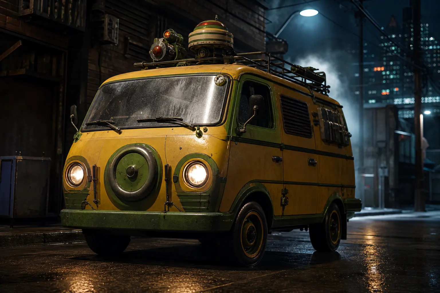 Quels secrets se cachent derrière le camion des Tortues Ninja ?