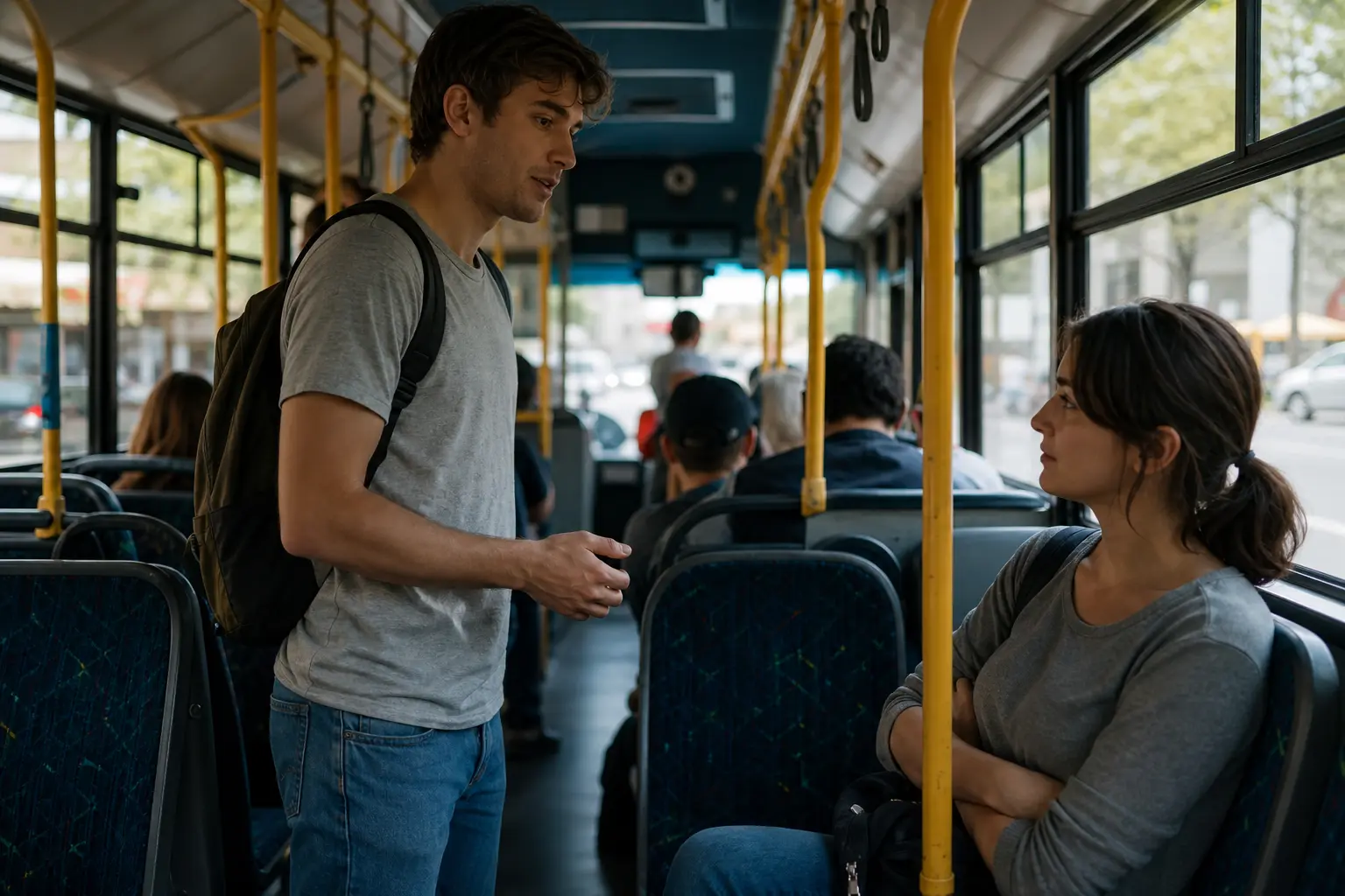 Comment aborder une fille dans un bus sans être lourd ni intrusif