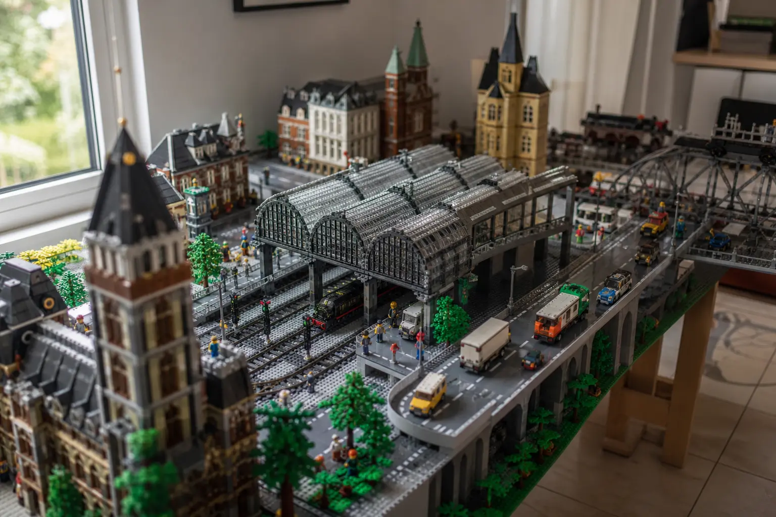 Comment créer une ville de trains avec des Lego : méthode, plan et idées concrètes