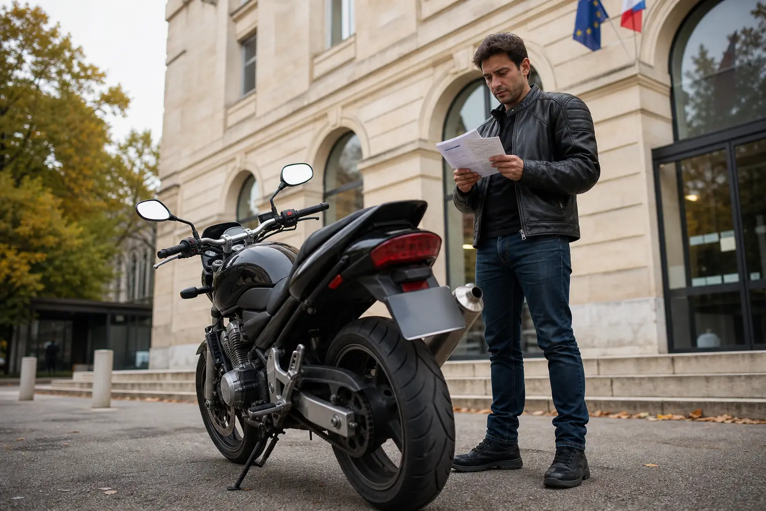 Combien coûte une carte grise pour une moto ?