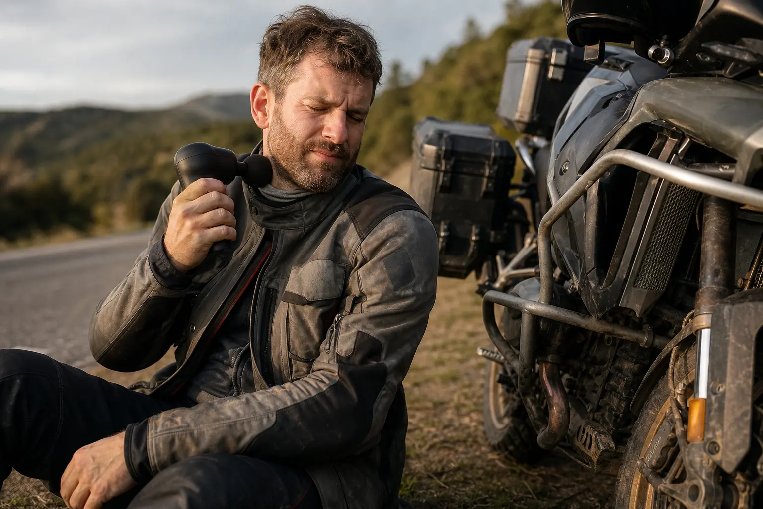 Pistolet de massage moto : comment soulager efficacement les tensions après la route