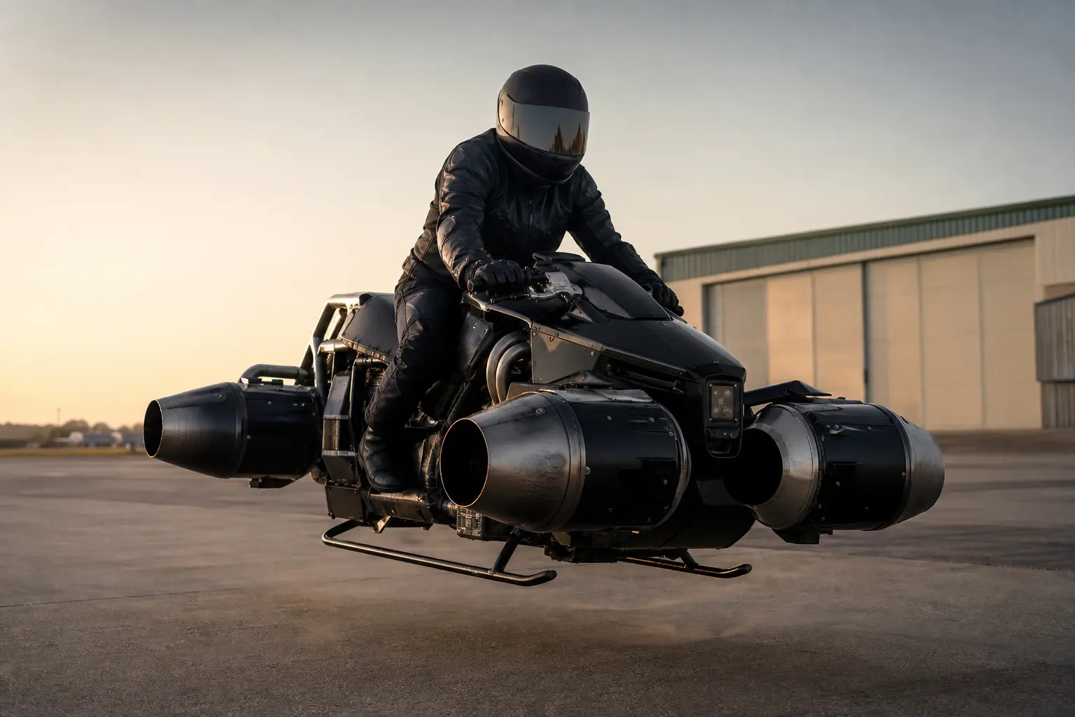 La moto volante : réalité ou fiction ? Où en est vraiment ce rêve mécanique