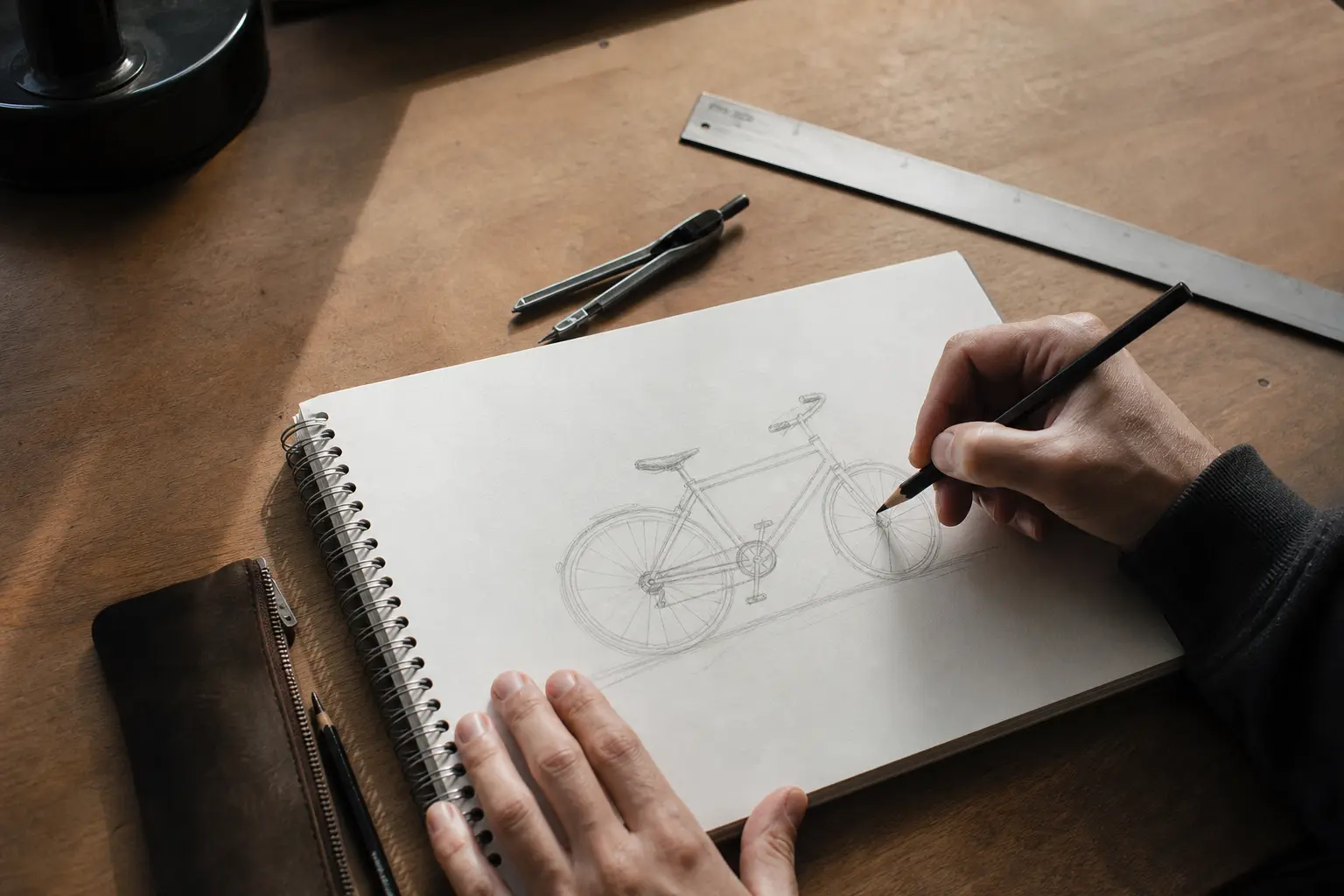 Comment dessiner un vélo simplement : la méthode pas à pas pour réussir du premier coup