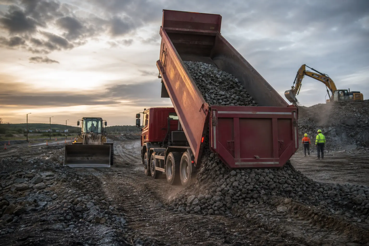 Pourquoi les camions de chantier sont indispensables sur les chantiers