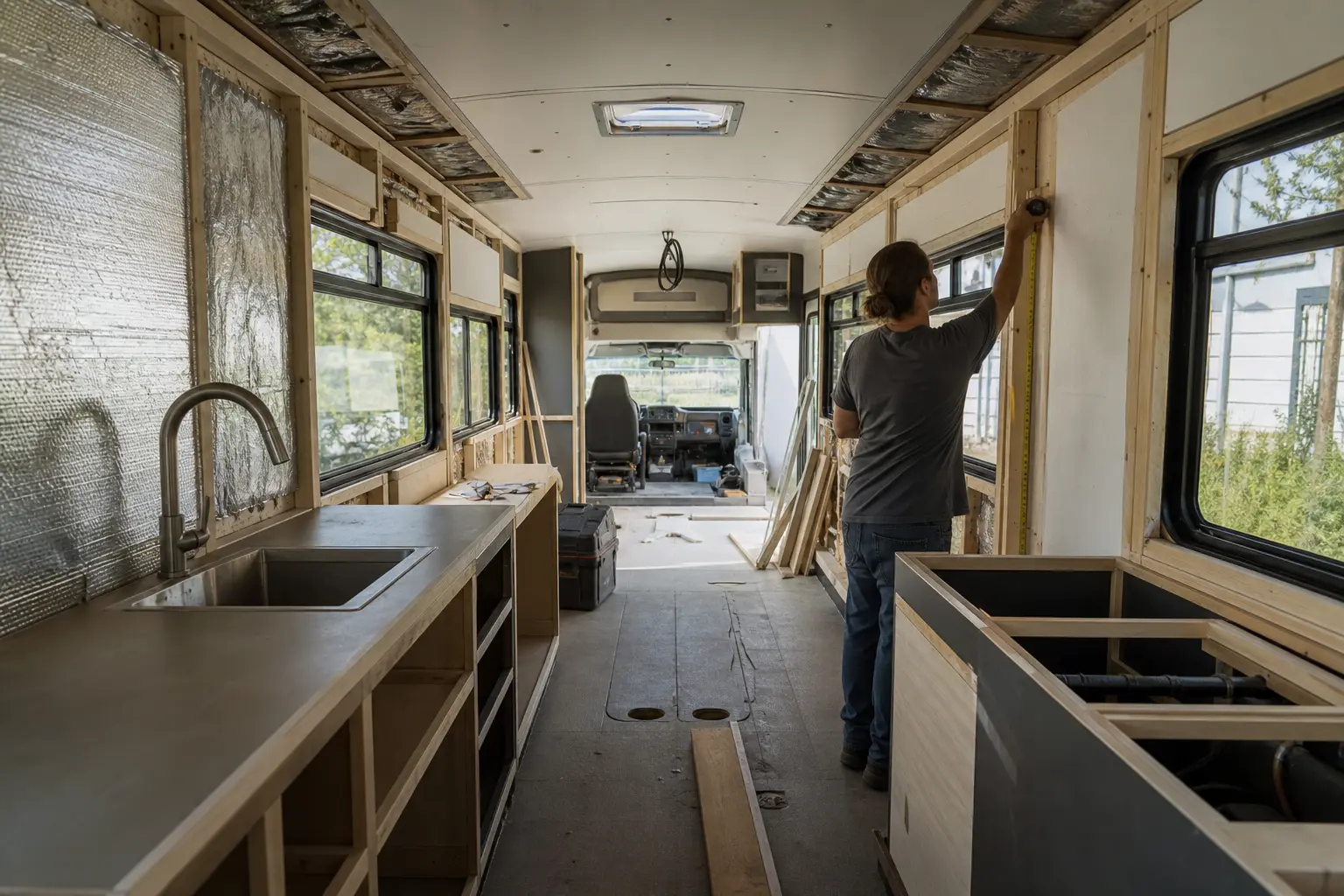 Comment aménager un bus pour en faire un espace de vie agréable ?