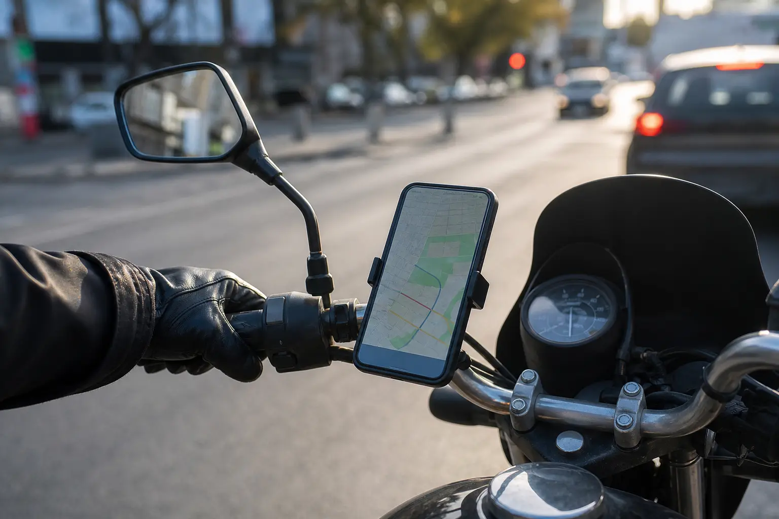 Comment fixer son smartphone sur sa moto sans compromettre la sécurité