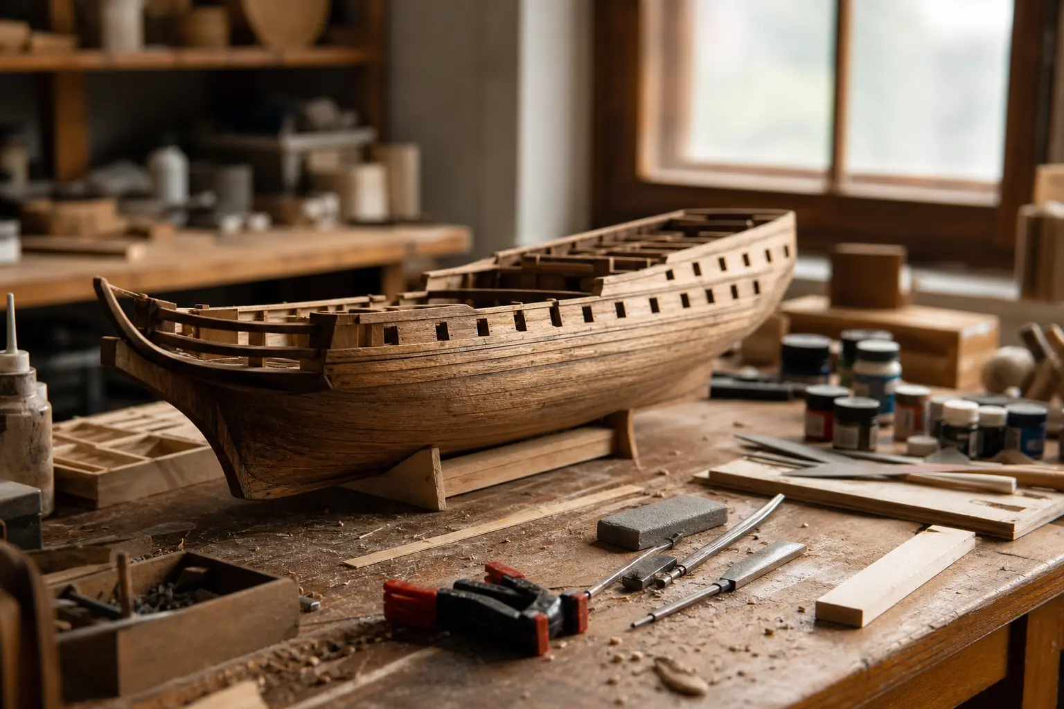 Comment réaliser une maquette de bateau en bois : méthode, outils et pièges à éviter
