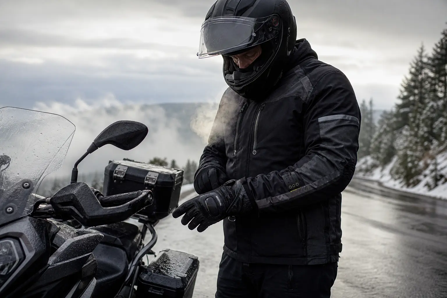 Gants moto chauffants : bonne idée ou gadget d’hiver ?