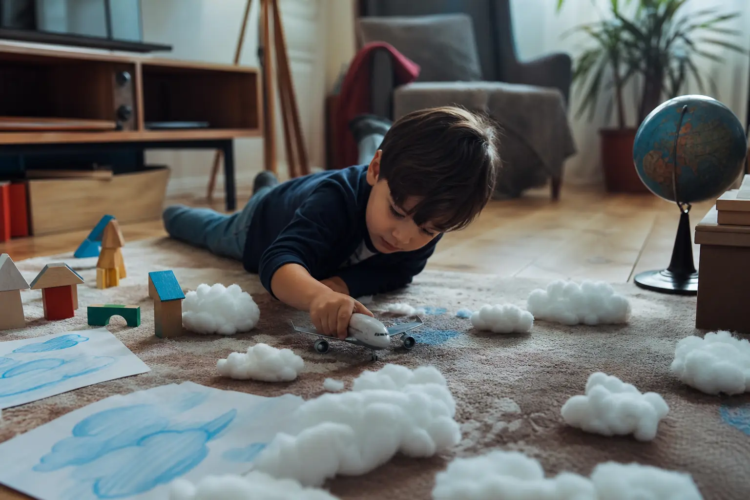 Pourquoi les enfants adorent-ils les avions jouets ?