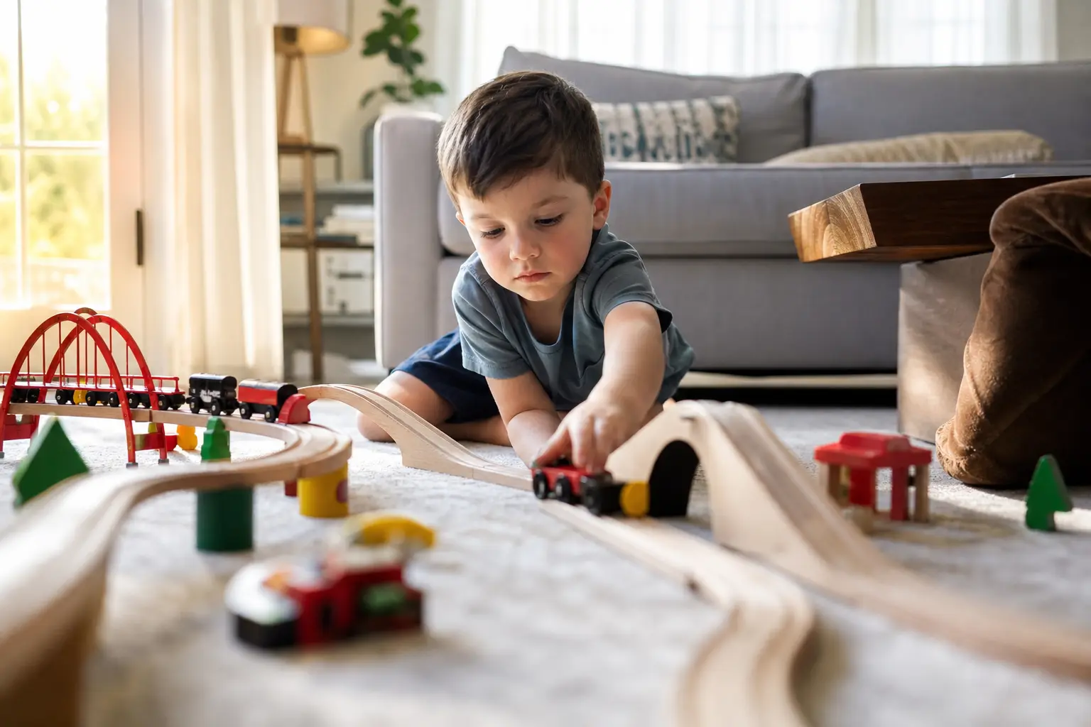 Quels sont les avantages d’un circuit de train en bois pour les enfants ?