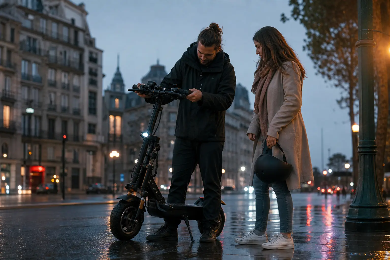 Trottinette électrique 2 places : bonne idée, mais pas pour tous les usages