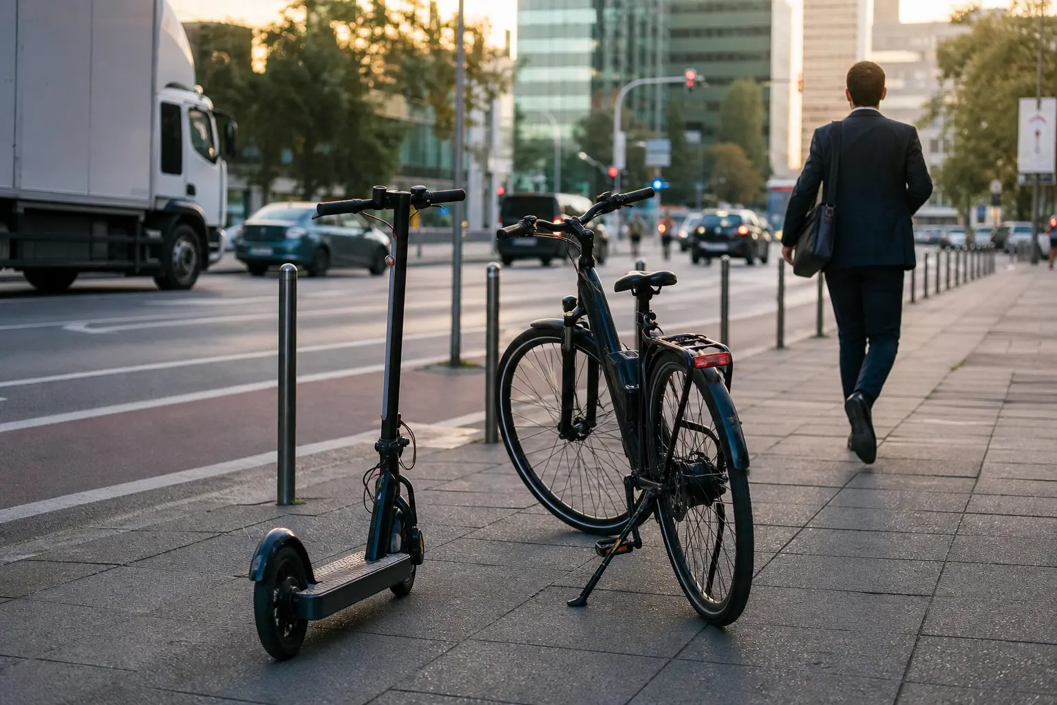 Vélo ou trottinette : quel est le meilleur moyen de transport pour la ville ?