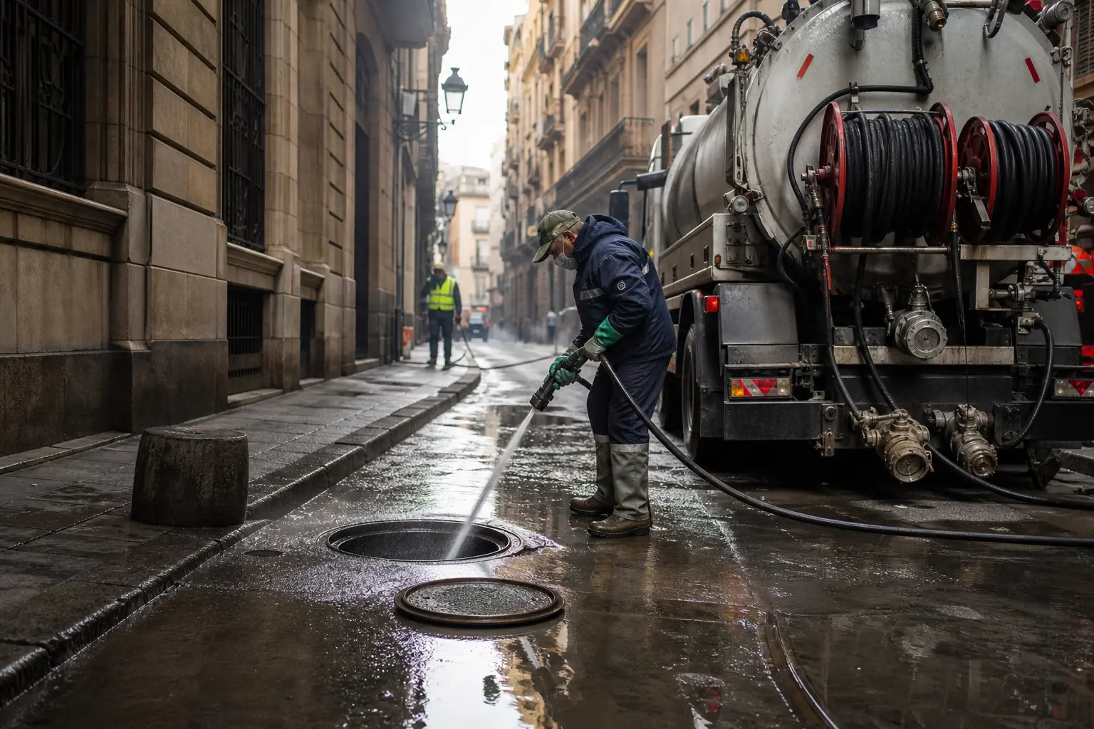 Quels sont les avantages du camion hydrocureur pour les travaux d’assainissement ?