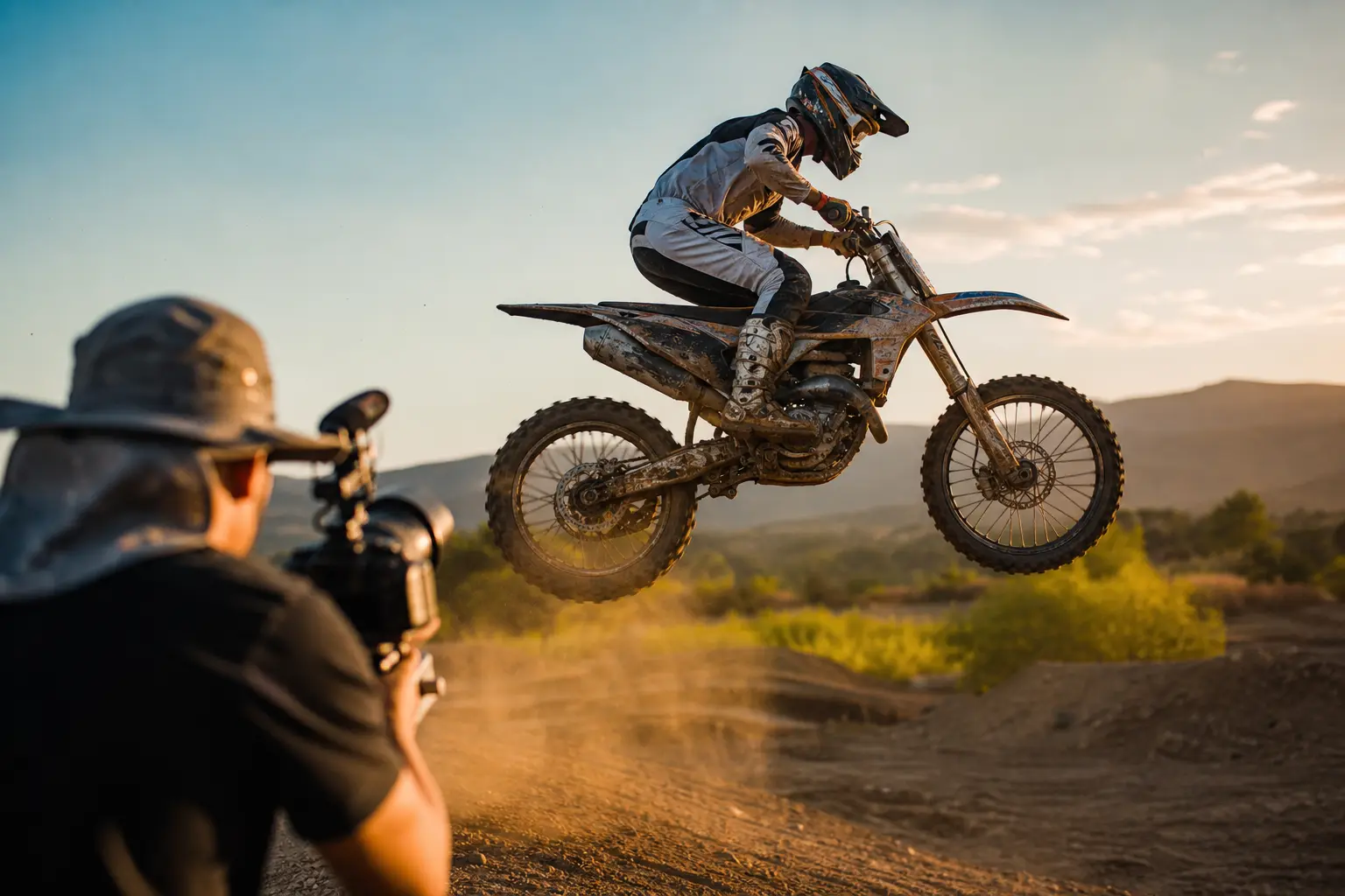 Quelles sont les techniques pour filmer une vidéo de moto-cross ?
