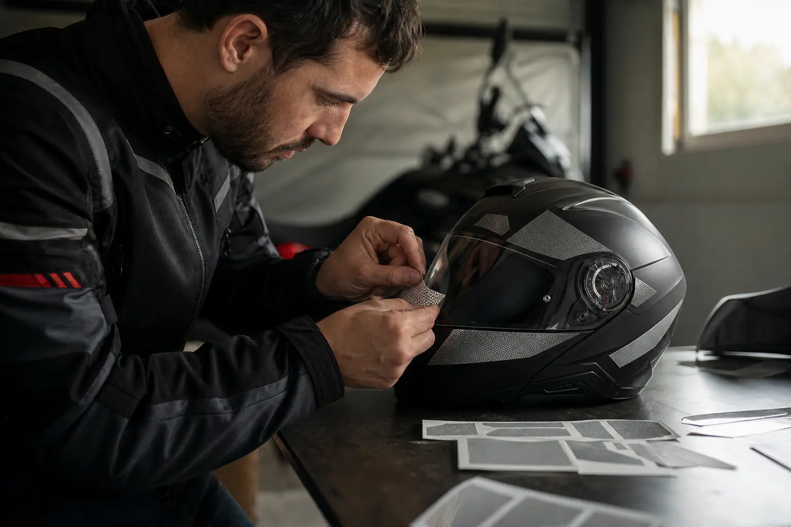 Pourquoi personnaliser son casque moto avec des stickers ? Style, visibilité et règles à respecter