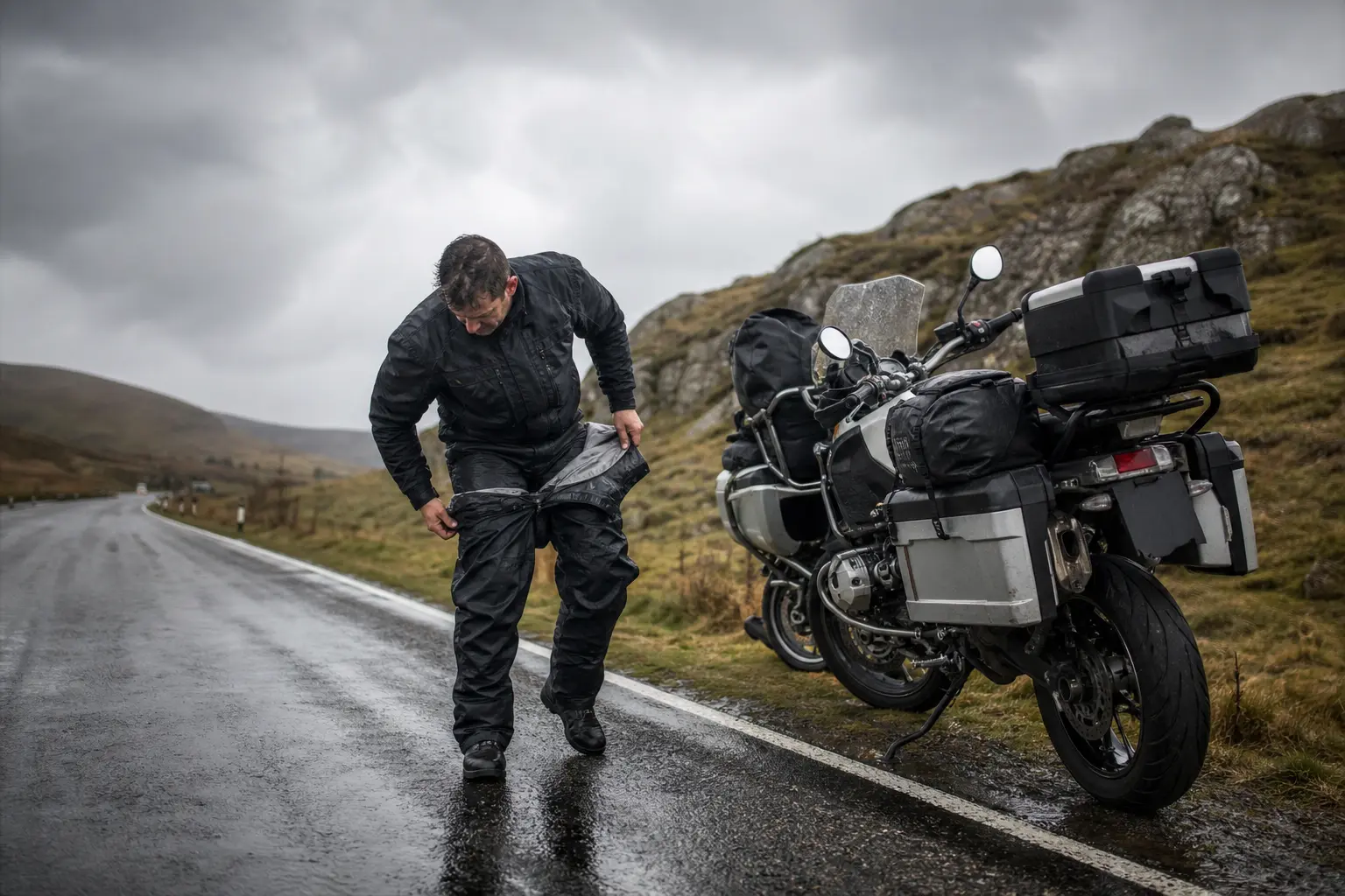 Comment choisir le meilleur pantalon de pluie pour la moto ?