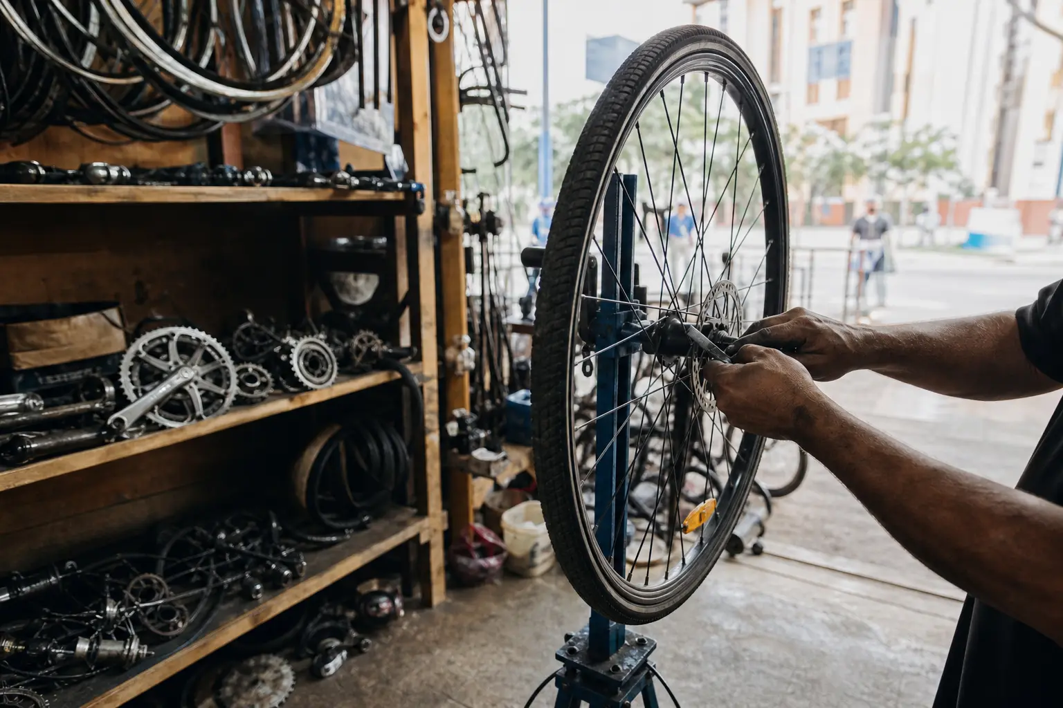 Comment les ateliers de réparation vélo alimentent l’économie circulaire