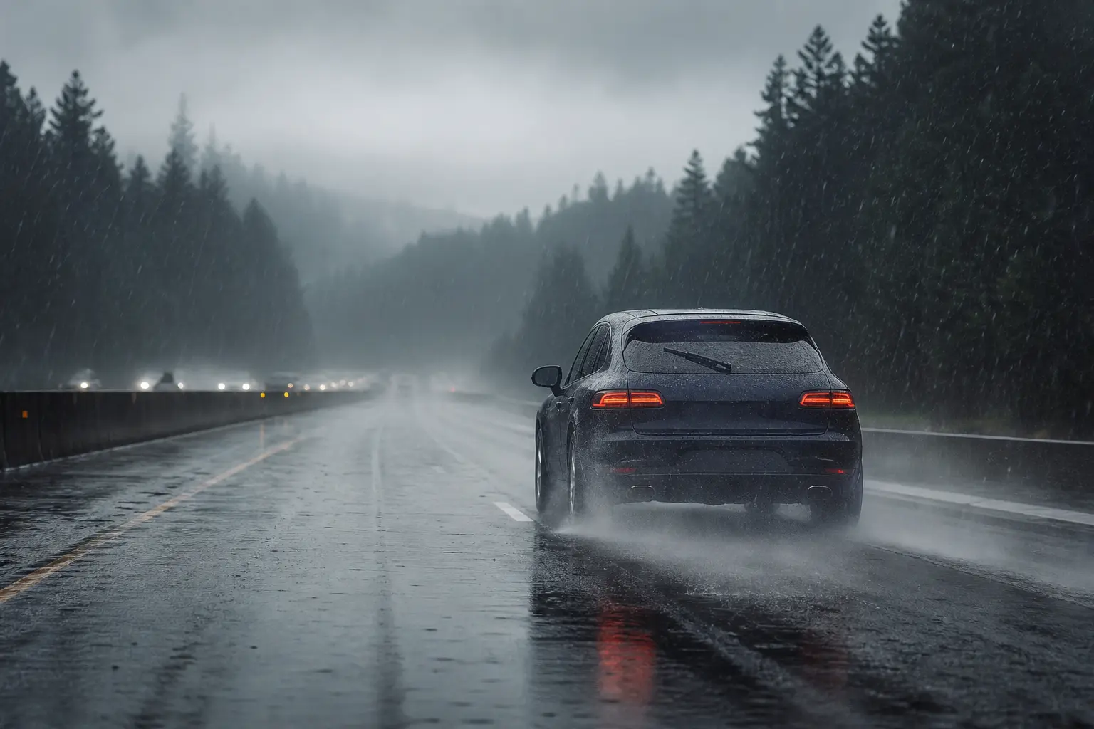 Aquaplaning : comment réagir quand ça arrive, et comment l'éviter