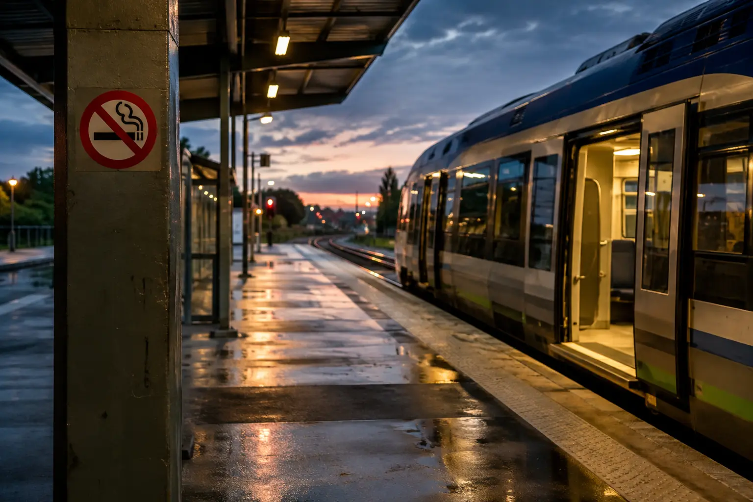 Fumer ou vapoter dans le train, en gare ou sur le quai : ce qui est interdit et quelle amende