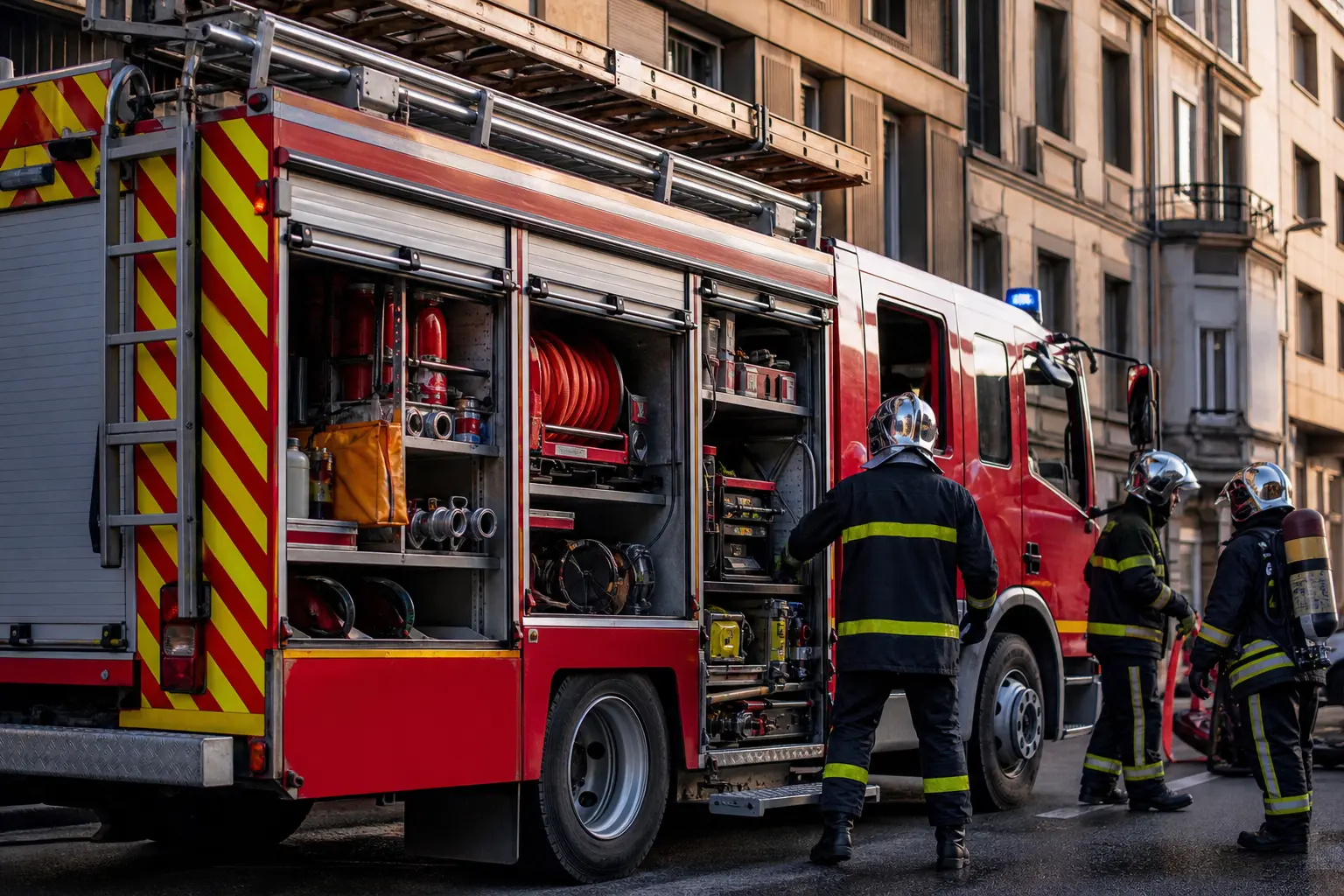 Quelles sont les caractéristiques essentielles d’un camion de pompiers ?